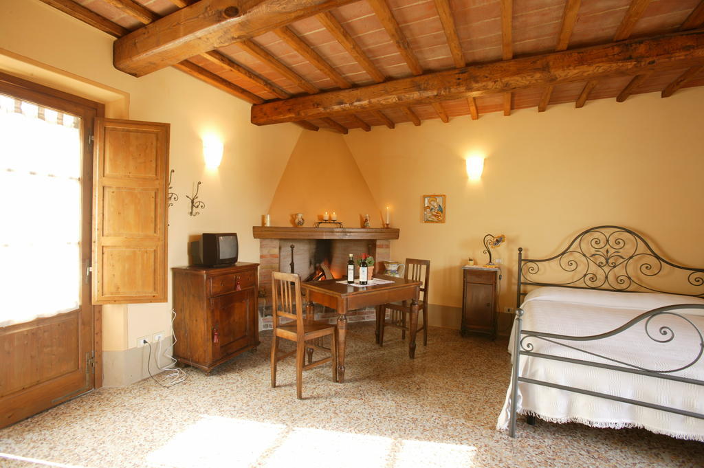 Agriturismo Podere San Gregorio Pienza Habitación foto