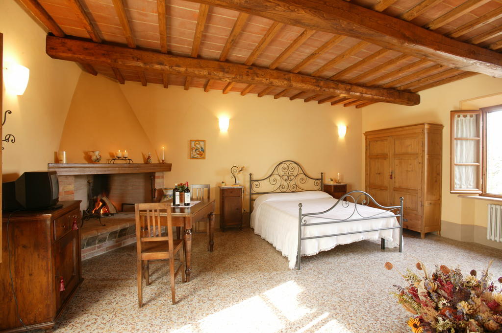 Agriturismo Podere San Gregorio Pienza Habitación foto