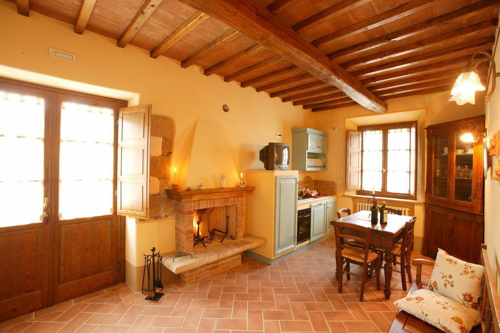 Agriturismo Podere San Gregorio Pienza Habitación foto