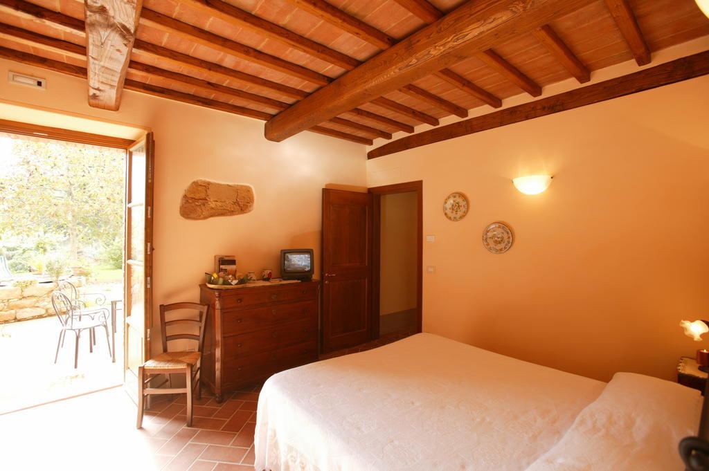 Agriturismo Podere San Gregorio Pienza Habitación foto