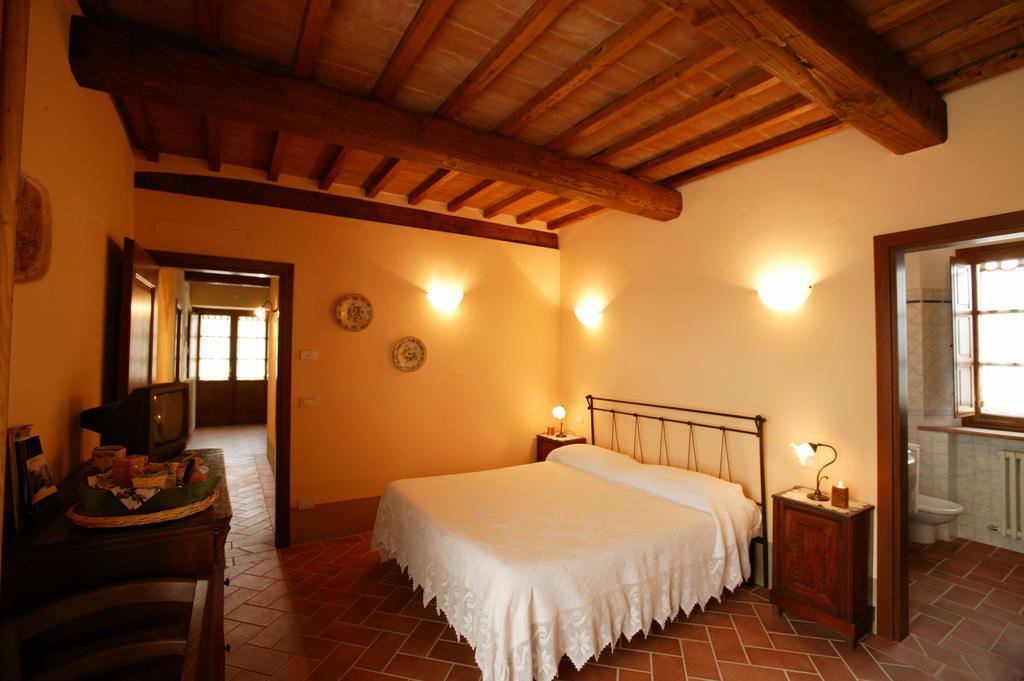 Agriturismo Podere San Gregorio Pienza Habitación foto
